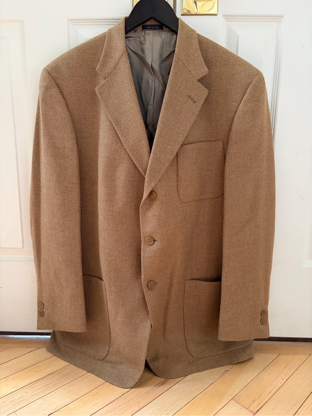 Hart Schaffner Marx Tan Blazer Jacket